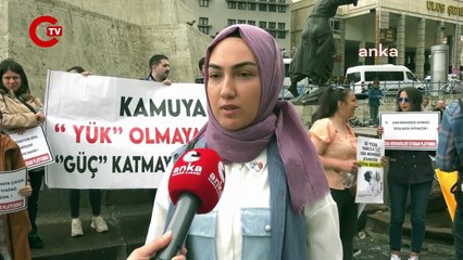 Atama bekleyen gıda mühendisinin isyanı yürekleri dağladı