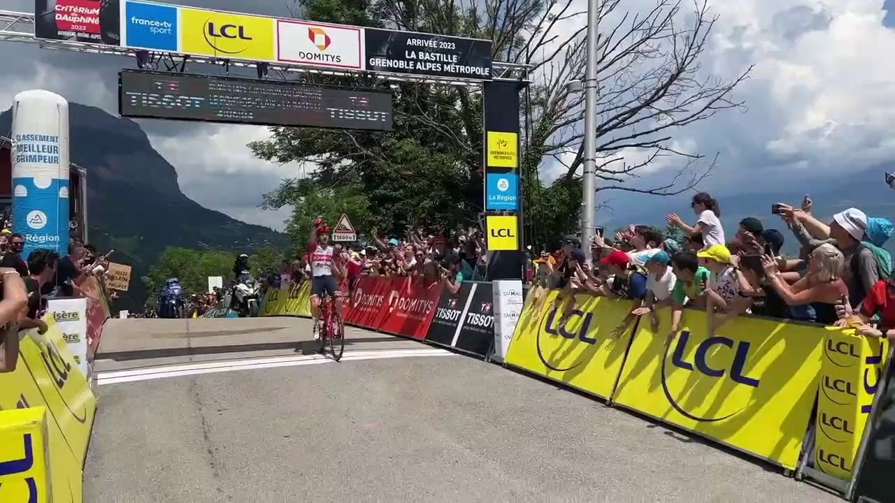 Critérium du Dauphiné 2023 - La 8e et dernière étape pour Giulio Ciccone la 8e étape, Jonas Vingegaard le Dauphiné et jamais inquiété !