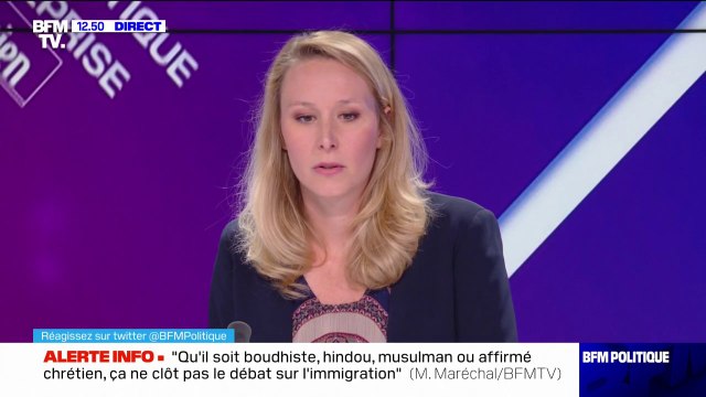 Nous avons de grandes ambitions pour les élections européennes, affirme Marion Maréchal