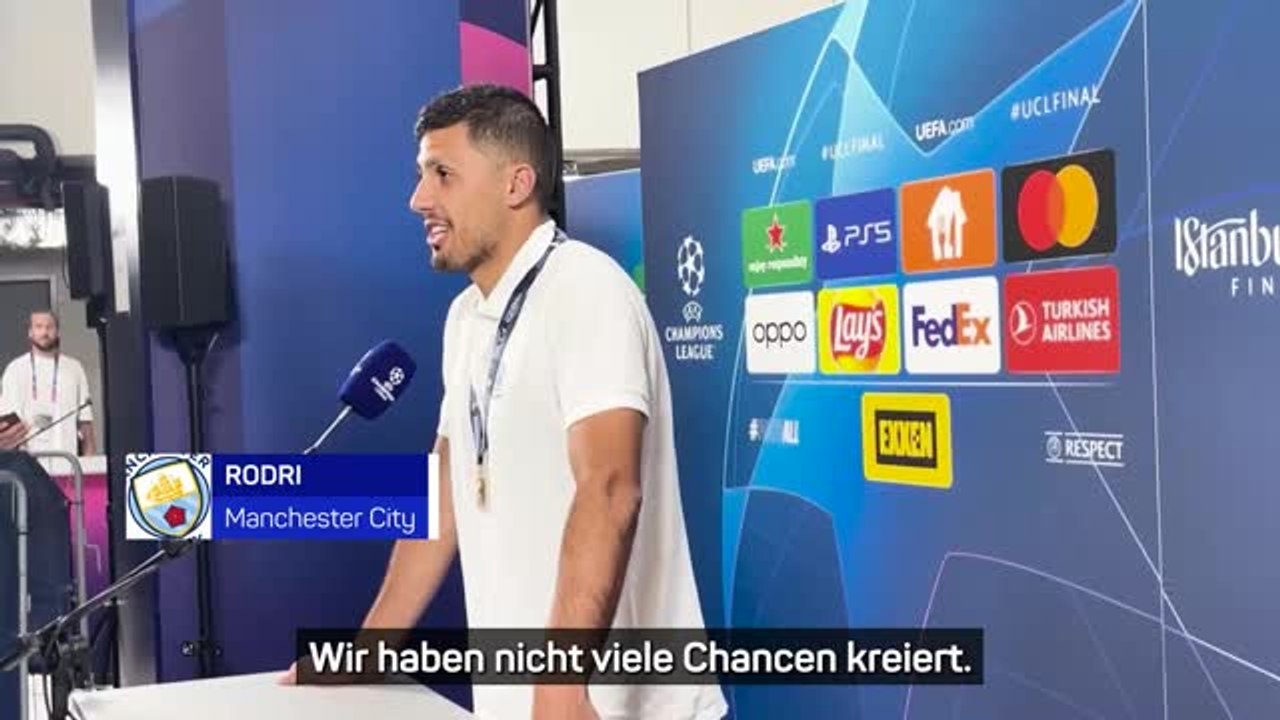 Rodri: 'Sind wegen kleiner Details Champions'