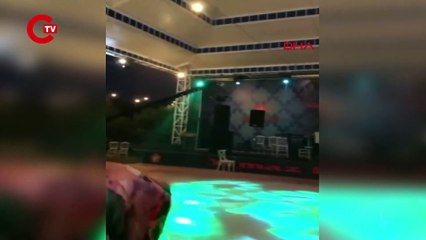 DÜĞÜNÜ SİVRİSİNEK BASINCA, İLAÇLAMA EKİBİ YARDIMA KOŞTU