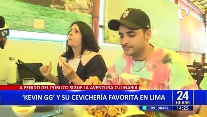 "Kevin GG": buscando el mejor ceviche en Lima junto al influencer español
