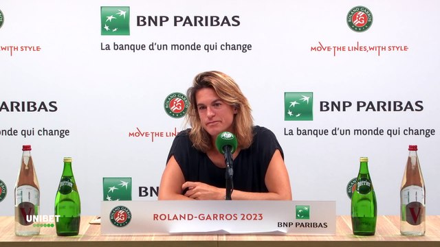 Roland-Garros 2023 - Amélie Mauresmo : Le discours d'Ivan Dodig, ça n'est pas acceptable et encore moins d'insulter les gens à la sortie du terrain