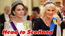 Kate and William will travel to Scotland with King Charles and Queen Camilla for the coronation