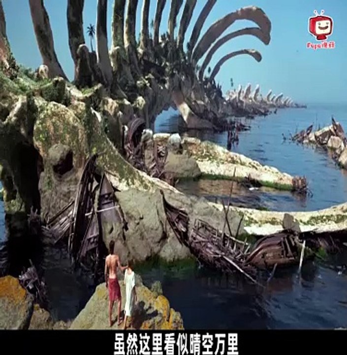 少女流落荒岛发现这里竟然还活着一个男人
