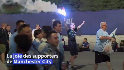 "Un rêve": les fans de Manchester City célèbrent la victoire en Ligue des champions à Istanbul