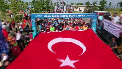 100. Yıl Darıca Koşusu Yapıldı