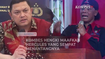 Kombes Hengki Haryadi Maafkan Hercules yang Sempat Menantangnya