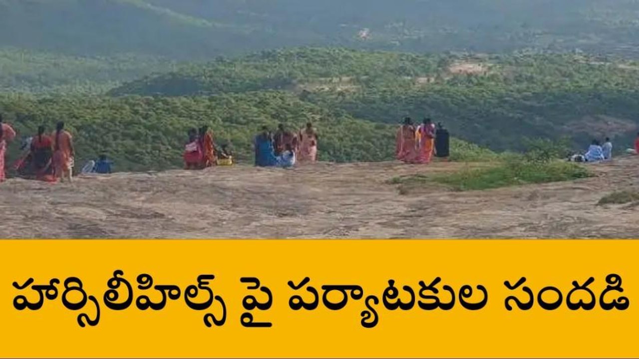 తంబళ్లపల్లె: పర్యాటకుల తాకిడితో 'హార్స్‌లీ హిల్స్‌'లో సందడి