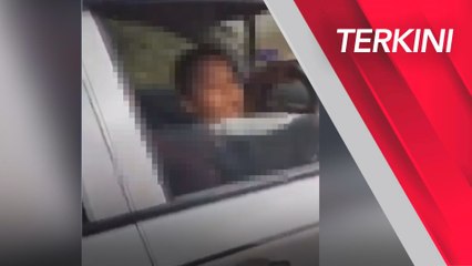 Budak lelaki 11 tahun ditahan pandu kereta bapa