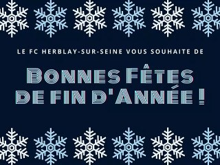 Bonnes Fêtes de fin d'année