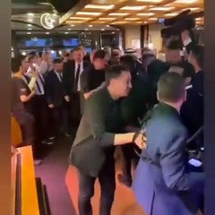 Cumhurbaşkanı Erdoğan ve BAE lideri Florya'daki restorandan el ele ayrıldı