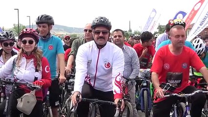 Kırıkkale'de Bisikletini Alan Vatandaş Halk Turuna Katıldı