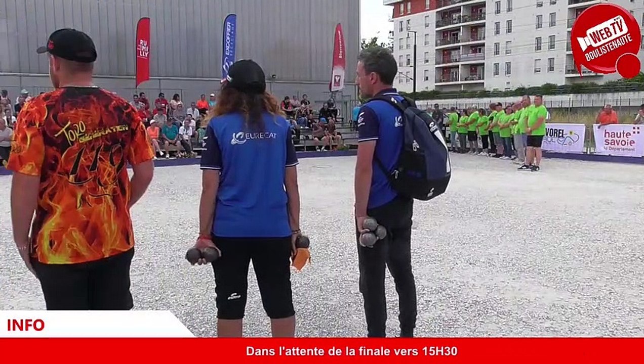 Rumilly - Juin 2023 : Supranational doublette mixte à pétanque