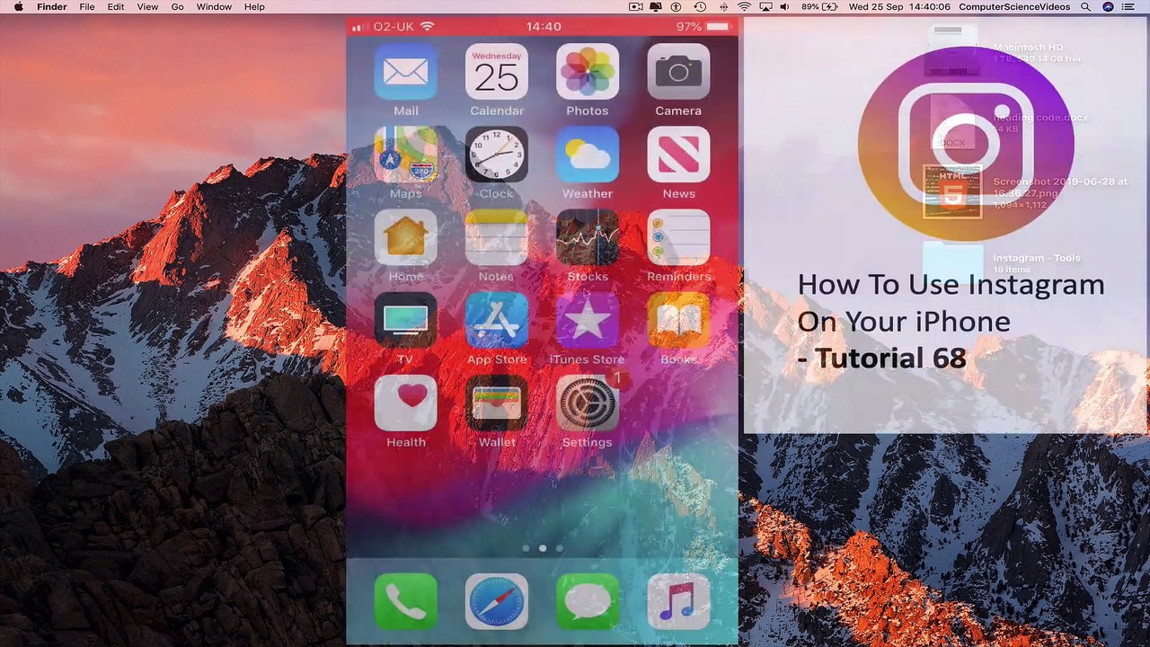 How to USE Instagram on iPhone - Switching Between Different Accounts | Tutorial 68