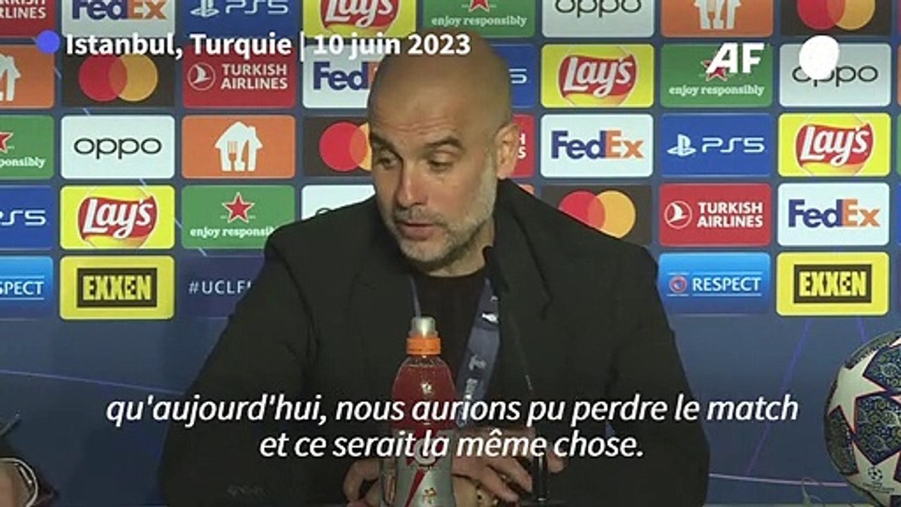 Ligue des champions: "C'était écrit dans les étoiles", se réjouit Guardiola