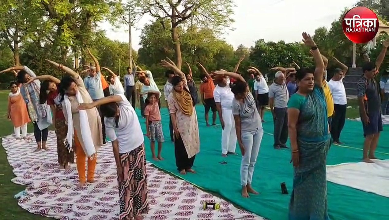 21जून को अंतरराष्ट्रीय योग दिवस की तैयारी