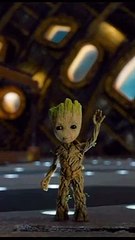 Funny style of the groot! #woodworking #shorts #groot
