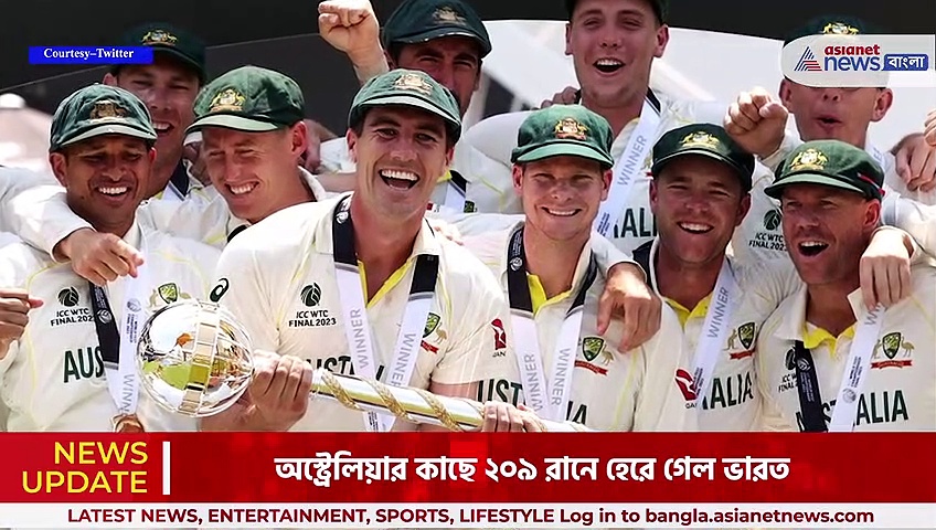 WTC 2023: ব্যাটিং ব্যর্থতা, পরপর ২ বার বিশ্ব টেস্ট চ্যাম্পিয়নশিপ ফাইনালে হার ভারতের