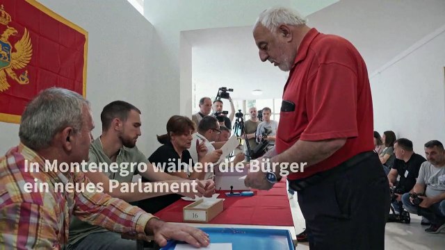 Montenegro wählt ein neues Parlament