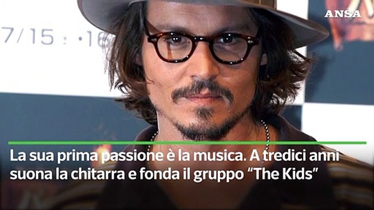 I 60 anni di Johnny Depp