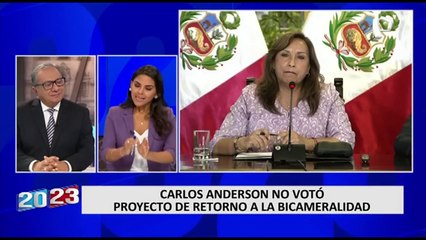 Carlos Anderson: “Ejecutivo y Legislativo compiten por espacios de poder”