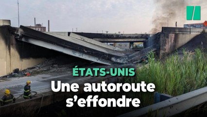 Une autoroute s’effondre à Philadelphie sans faire de victimes après l’incendie d’un véhicule