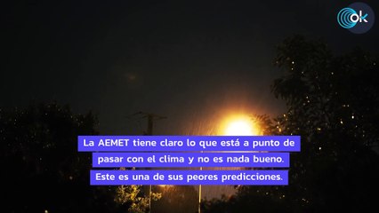 El fenómeno que faltaba: la AEMET hundida con su aviso más horrible para España