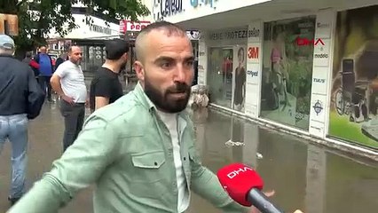 Averse à Ankara： Routes tournées vers le lac, des inondations se sont produites