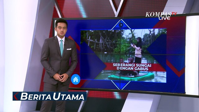 Kisah Andita, Murid SD di Luwu Nekat Seberangi Sungai dengan Gabus Demi ke Sekolah