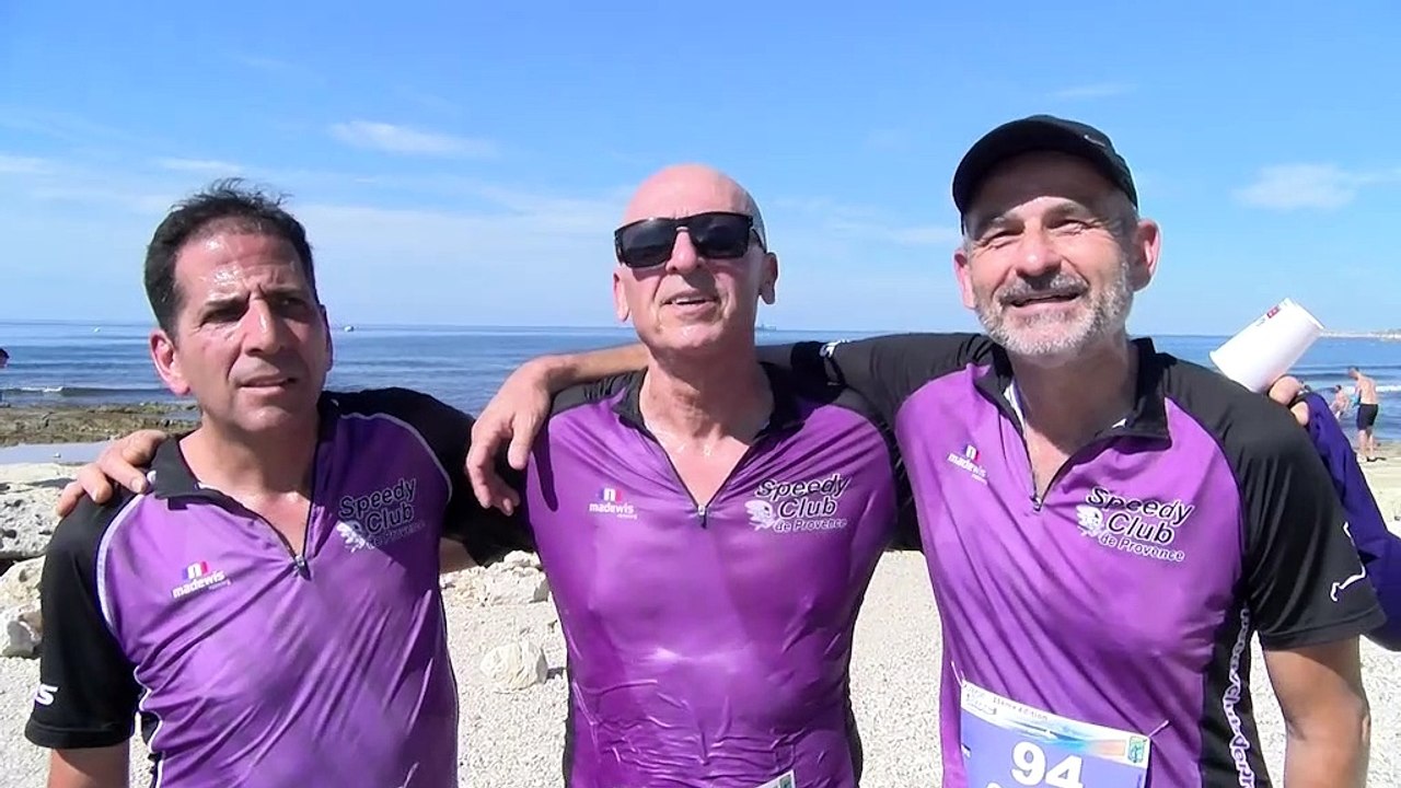 Interview Maritima : Les coureurs du Speedy Club de Provence à propos de la course des Embruns.mp4