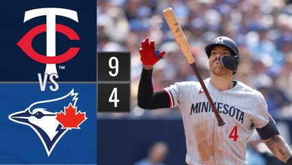 Resumen Mellizos de Minnesota vs Azulejos de Toronto | MLB 10-06-2023
