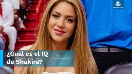 Los 5 famosos que comparten el podio con Shakira por tener el coeficiente intelectual muy elevado
