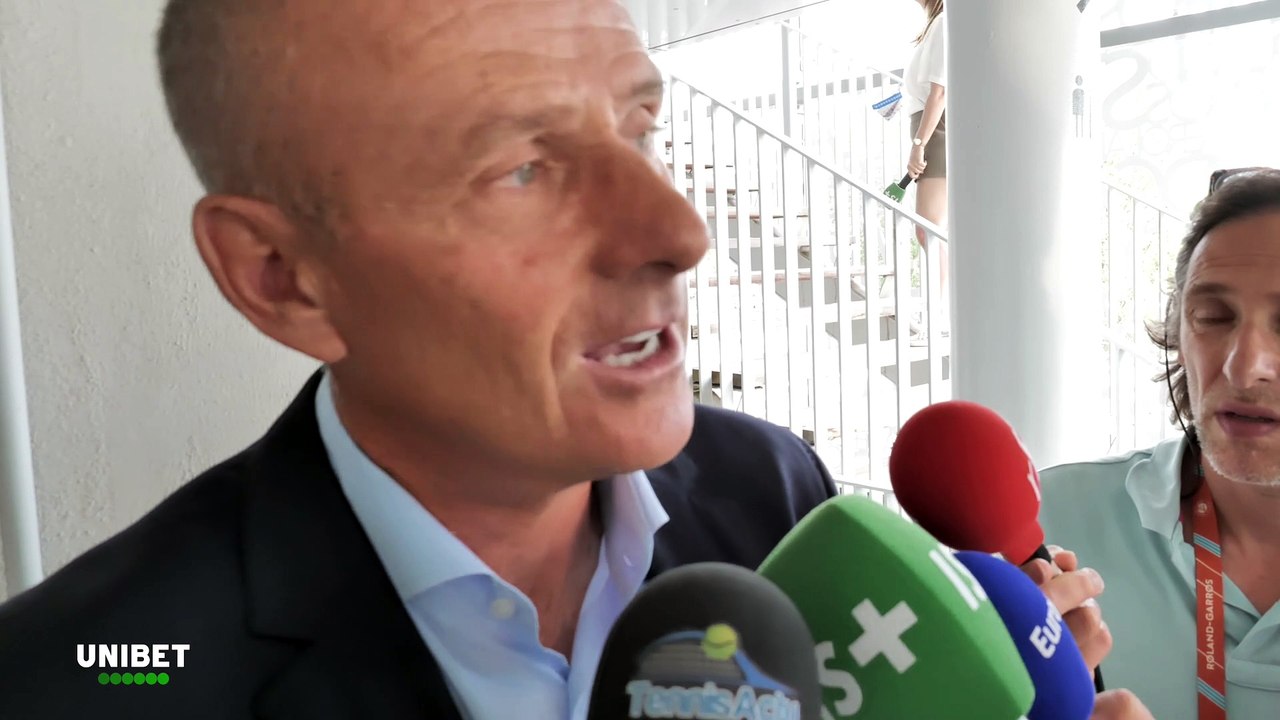 Roland-Garros 2023 - Guy Forget : "Quand Rafa Nadal n'est pas là à Roland-Garros, il y a Novak Djokovic avec ses 36 ans"