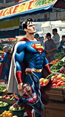 Superheroes at The market  All Characters #avengers #shorts #marvel