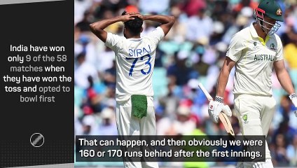 Sharma rues failed execution in WTC final defeat