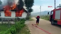 Amasya'da müstakil evde yangın: 1 kişi hastaneye kaldırıldı