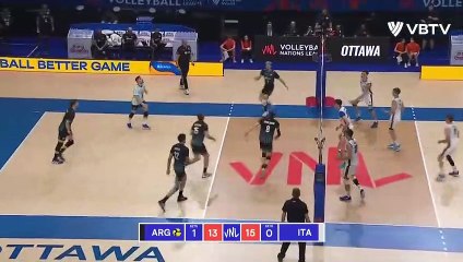 ITA vs.  ARG - Highlights Week 1 Men's VNL 2023 final