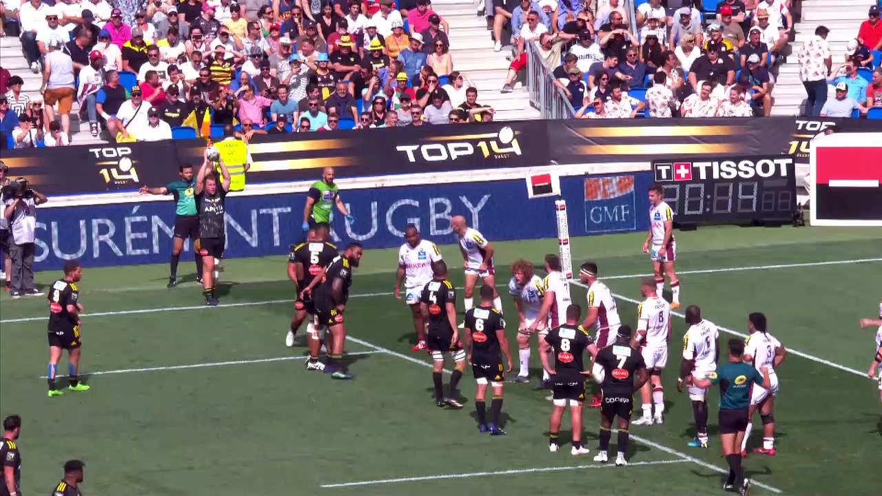 TOP 14 - Essai de Pierre BOURGARIT (SR) - Stade Rochelais - Union Bordeaux Bègles - Saison 2022-2023