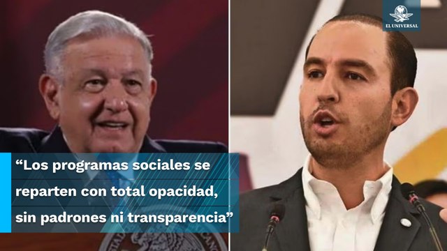 AMLO debe aceptar que los programas sociales mejor evaluados son los del PAN: Marko Cortés