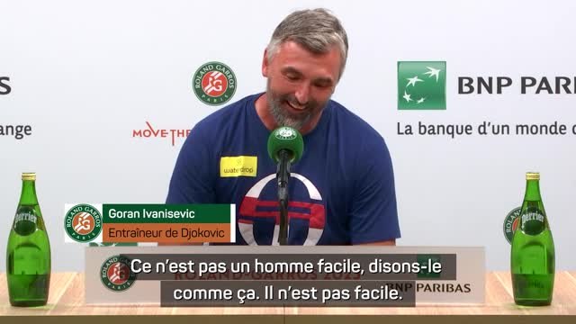 Roland-Garros - Ivanisevic ironise sur Djokovic : “Il nous a enchaînés avec des menottes pendant 3 jours”