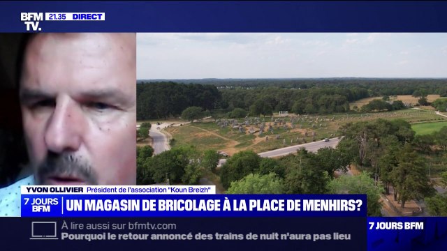 Menhirs détruits à Carnac: Ce que l'on veut c'est une enquête pour faire la lumière sur tout cela , affirme Yvon Ollivier, président de l'association Koun Breizh