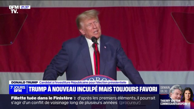 États-Unis: inculpé vendredi, Donald Trump se dit victime d'un abus de pouvoir de la part de l'administration de Joe Biden