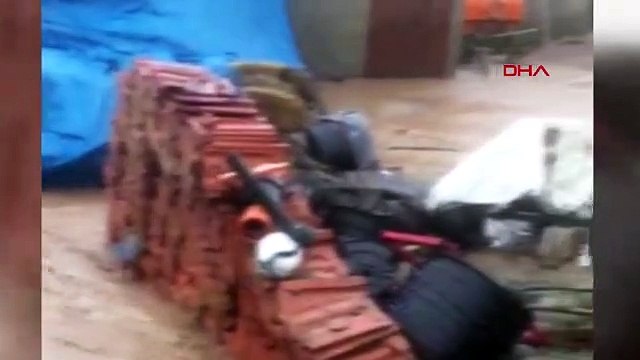 Kırıkkale'de sel felaketi: 21 küçükbaş hayvan telef oldu