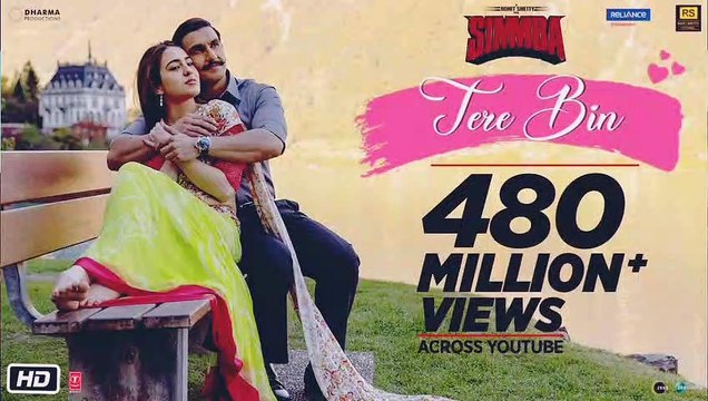 SIMMBA: Tere Bin | Ranveer Singh, Sara Ali Khan | Tanishk Bagchi, Rahat Fateh Ali Khan, Asees Kaur