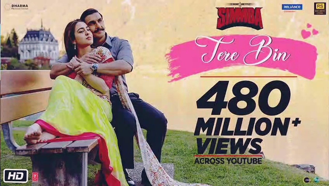 SIMMBA: Tere Bin | Ranveer Singh, Sara Ali Khan | Tanishk Bagchi, Rahat Fateh Ali Khan, Asees Kaur