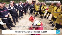 Canadá: bomberos y socorristas franceses ayudan a combatir incendios en Quebec