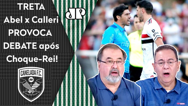 Eu CONHEÇO o Calleri! O que o Abel FEZ com ele foi... TRETA em São Paulo x Palmeiras GERA DEBATE!