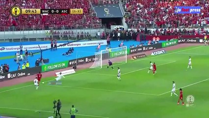 ملخص مباراة الوداد البيضاوي و الاهلي المصري 1-1 ضياع اللقب رغم الاداء الكبير