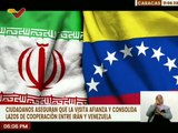 Ciudadanos respaldan lazos de cooperación entre Venezuela e Irán